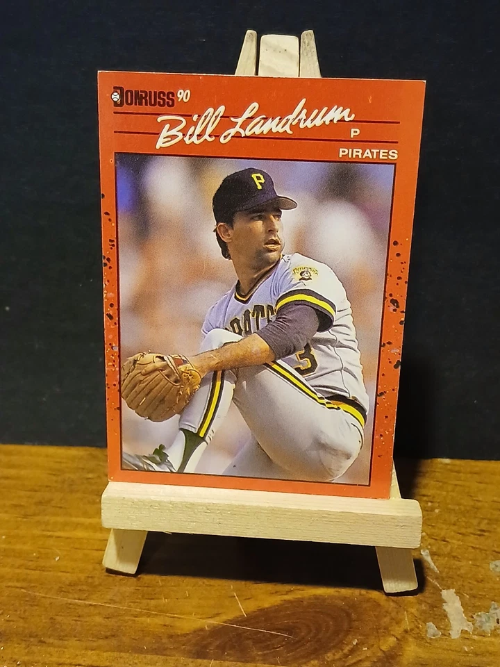 1990 Donruss - #668 Bill Landrum - Image 1 of 2