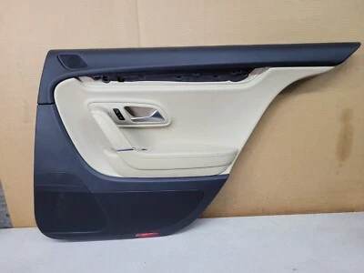 11-17 VOLKSWAGEN VW CC pasajero derecho panel de moldura de puerta trasera 3c8867212am OEM Foto 1 de 3