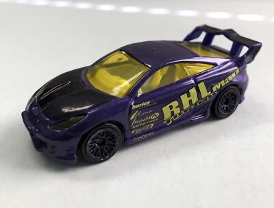 Toyota Celica 2001 Hot Wheels púrpura RHLman personalizado negro  Foto 1 de 4