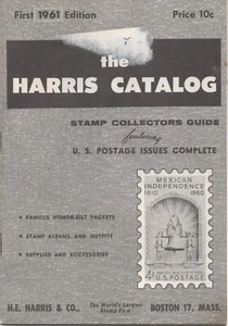 The Harris Catalog First 1961 Stamp Collectors Guide Vintage - Picture 1 of 1