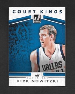 2017-18 Donruss Basketball DIRK NOWITZKI COURT KINGS - DALLAS MAVERICKS - #17