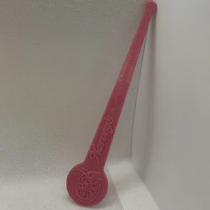 Vtg. Pink Harvey's Resort Hotel Inn Swizzle Stick Drink Cocktail Stirrer - Picture 1 of 7