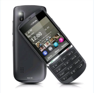 Unlocked N300 Nokia Asha 300 Original 3G 5MP  Mobile Phone  1 Year warranty - Image 1 of 4