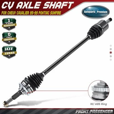 Conjunto de eje CV delantero derecho para Chevrolet Cavalier 1995-1999 Pontiac Sunfire Foto 1 de 4