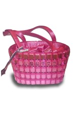 Borsa o borsetta rosa anni 20, charleston, flapper o principessa aurora
