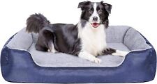 Orthopedic Dog Bed for Large Dogs, Rectangle Waterproof Memory Foam