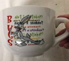 1999 Bugs Bunny Coffee Mug Cup Looney Toons Warner Brothers
