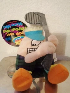 Silly Slammer Sport Angry Golfer Mulligan #35 plush beanbag talking sounds Golf - Picture 1 of 9
