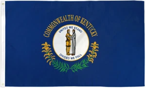 Kentucky Flagge 3x5 Fuß Hausflagge US-Staatsflagge KY Flagge - Bild 1 von 2