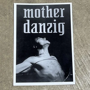 Misfits Postcard Mother Glenn Danzig Original 4x6 1988 LAST ONE Corner Crease - Picture 1 of 5