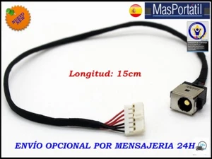 CONECTOR ALIMENTACION+CABLE NUEVO DC-IN JACK ASUS X550 14004-01450100  PJ250 - Imagen 1 de 1