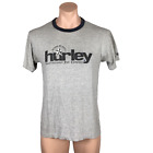 Vtg 90S Y2k Hurley Intl Fun Company Gray Ringer Heather T-Shirt M Usa Made Skate
