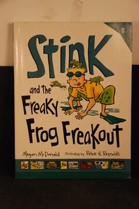 Stink and the Freaky Frog Freakout Paperback Megan McDonald - Picture 1 of 1
