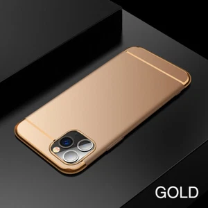 Phone Case Joyroom Classic Sweat and Fingerprint Proof For iPhone Pro 11 Gold - Picture 1 of 5