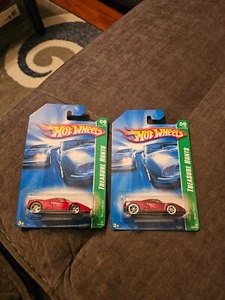 HOT WHEELS 2007 SUPER & REG TREASURE HUNT ENZO FERRARI RED W/ RED SEATS VTHF - Picture 1 of 21