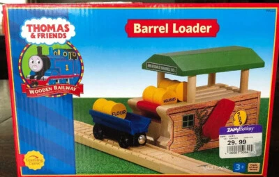 Thomas and friends бочонок погрузчик деревянная железная дорога деревянный винтажный 2001 новый в коробке - Изображение 1 из 4