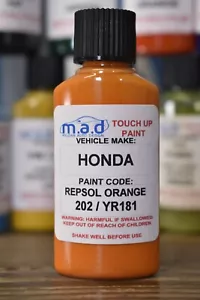 Honda Repsol ORANGE - 202/YR181 FARBAUSBESSERUNGSSET 30ML CBR *HELIOS LACK* - Bild 1 von 8