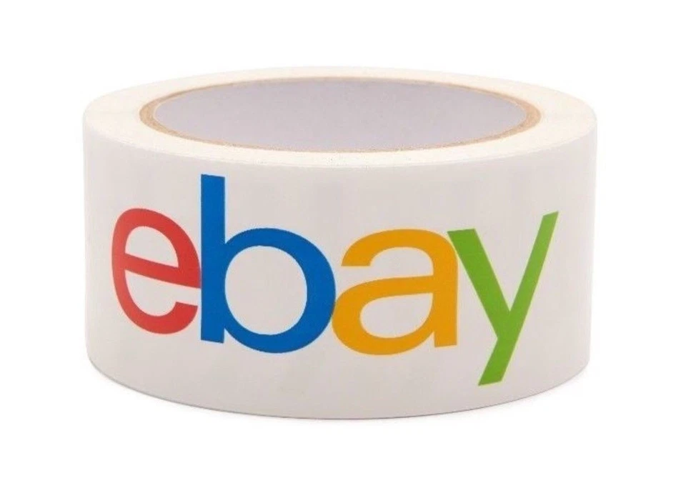 New eBay Branded Packaging Parcel Packing Tape 75 Yards - 50mm Wide