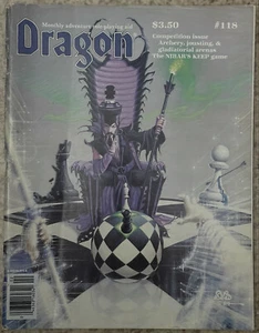 Dragon Magazine Issue 118 Vol XI No.9 February 1987 D&D SHIPS IMMEDIATELY - Picture 1 of 6