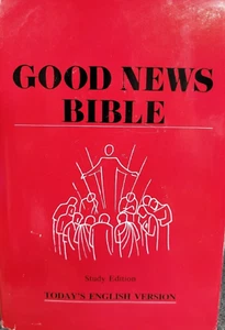 Good News Bible 1993 Hardcover Study Edition Today's English Version with Helps - Picture 1 of 1