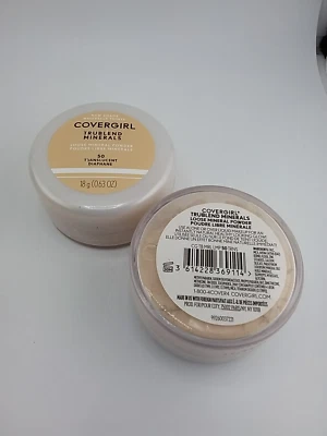 x2 Covergirl Trublend Minerals Loose Mineral Powder 50 Translucent - Image 1 of 2
