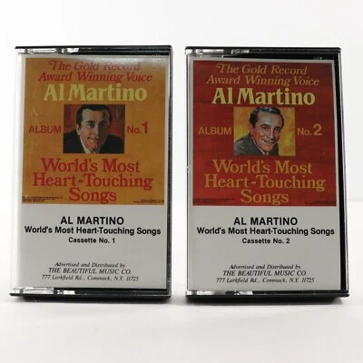 Al Martino World's Most Heart Touching Songs (2 Cassette Tape Set 1985) SMIC-80A - Image 1 of 4