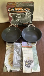 Calphalon Collector's Edition 2 Tapas Pan Set 6.5" Commercial Hard Anodized NIB - Picture 1 of 14