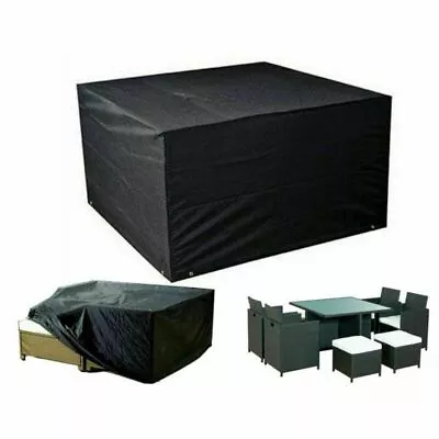 Waterproof Garden Patio Furniture Cover For Rattan Table Sofa Bench Cube Outdoor - Image 1 of 4