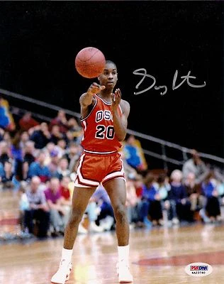 Gary Payton Signed OSU Beavers Basketball 8x10 Photo PSA/DNA COA Oregon State - Image 1 of 4