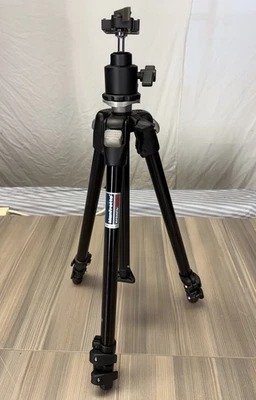 Bogen Manfrotto 3001 BD Pro Tripod w/Ball Head 3262QR - NO QR PLATE - Image 1 of 4