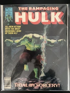 Rampaging Hulk #4 (Marvel) Starlin Moench Mayerik Warner - Picture 1 of 7