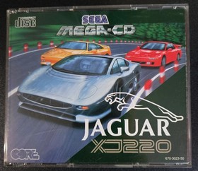 SEGA MEGA CD Jaguar XJ220 ⭐⭐⭐ EXCELLENT CONDITION WITH MANUAL RARE GAME ⭐⭐⭐