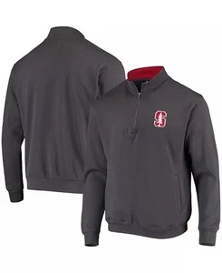 Giacca Uomo Colosseo Antracite Stanford Cardinal Tortugas Logo Quarto Zip XL - Foto 1 di 3