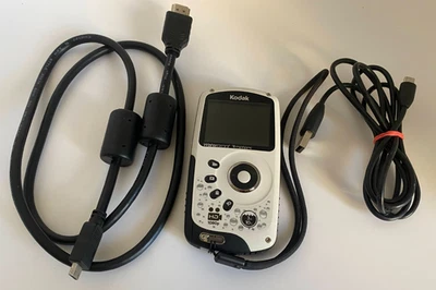 Kodak Play Sport Zx3 Video Camera waterproof to 10 Feet - Tested / works - Image 1 of 4