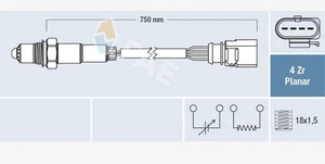Sonda lambda Sonda de diagnosis 77910 FAE para VW SEAT SKODA AUDI PORSCHE - Imagen 1 de 1