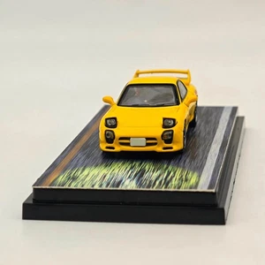 Hobby Japan 1/64 Mazda RX-7 FD3S RedSuns Initial D Open Headlight Model In stock - Picture 1 of 8