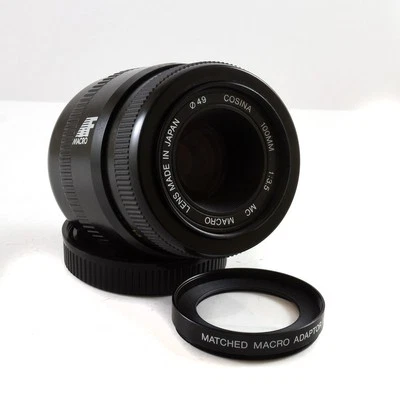 Cosina 100mm f3.5 Macro Lens | Sony A Mount | GOOD CONDITION | SONY UK DEALER - Image 1 of 4