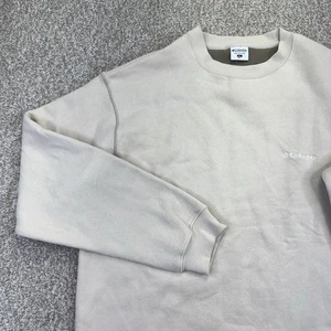 Columbia Fleece Pullover Sweatshirt Mens Size XL Beige Long Sleeve - Picture 1 of 14