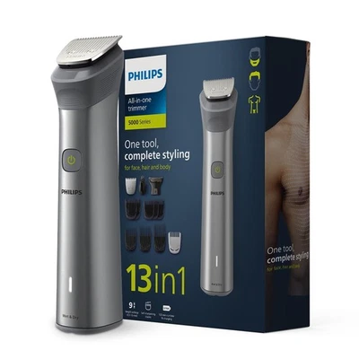 Recortadora para hombre Philips India's No.1 | Kit esencial de aseo seguro para la piel I 13 en 1 Foto 1 de 4