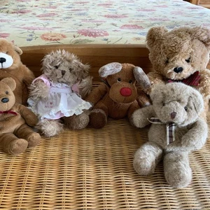 Vintage Russ Berrie Soft Toy Bundle X 6 - Picture 1 of 20