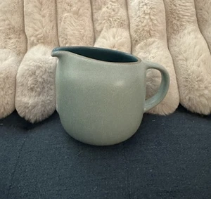 Heath Ceramics Pottery Creamer Pot 3 3/4” Tall Robins Egg Blue VTG MCM - Picture 1 of 11