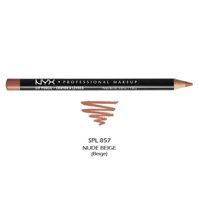 NYX Professional Makeup Slim Lip Liner Pencil Nude Beige SPL 857 New & Sealed - Image 1 of 2