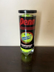 Can of 3 Penn Brand Championship Extra-Duty Felt Tennis Balls - Pre-owned - Picture 1 of 5