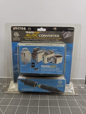 Vector Travelmate AC/DC Converter 120V AC to 12V DC 6AMP 70W Model TVEC004A - Image 1 of 3