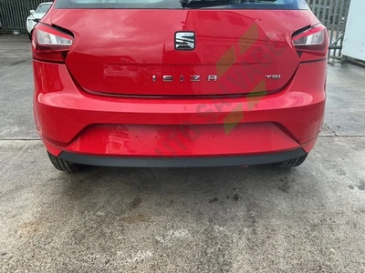 2017 SEAT IBIZA REAR BUMPER LS3H EMOTION RED 6J4807421E - Image 1 of 4