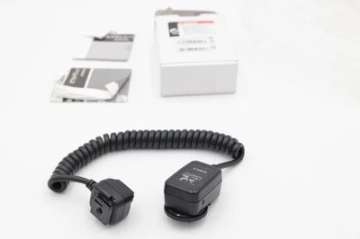Genuine Canon Off Camera Shoe Cord 2 for EOS Cameras (In Original Box) - Image 1 of 4