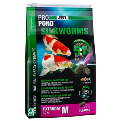 JBL ProPond Silkworms 1,0 kg / 3 l, NEU - Bild 1 von 4
