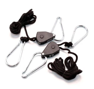 Pure Lifter Lampenaufhängung 2er Set bis 34 kg Light Hanger Seilratsche Grow - Bild 1 von 3