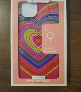 Sonix Magsafe Case for iPhone 14 / 13 6.1" Only - Rainbow Heart - Picture 1 of 1