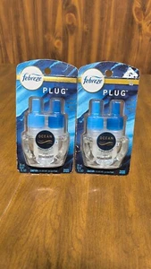 Febreze Ocean Scent Fragrance Oil Plug In Air Freshener 2 Refills - Picture 1 of 1